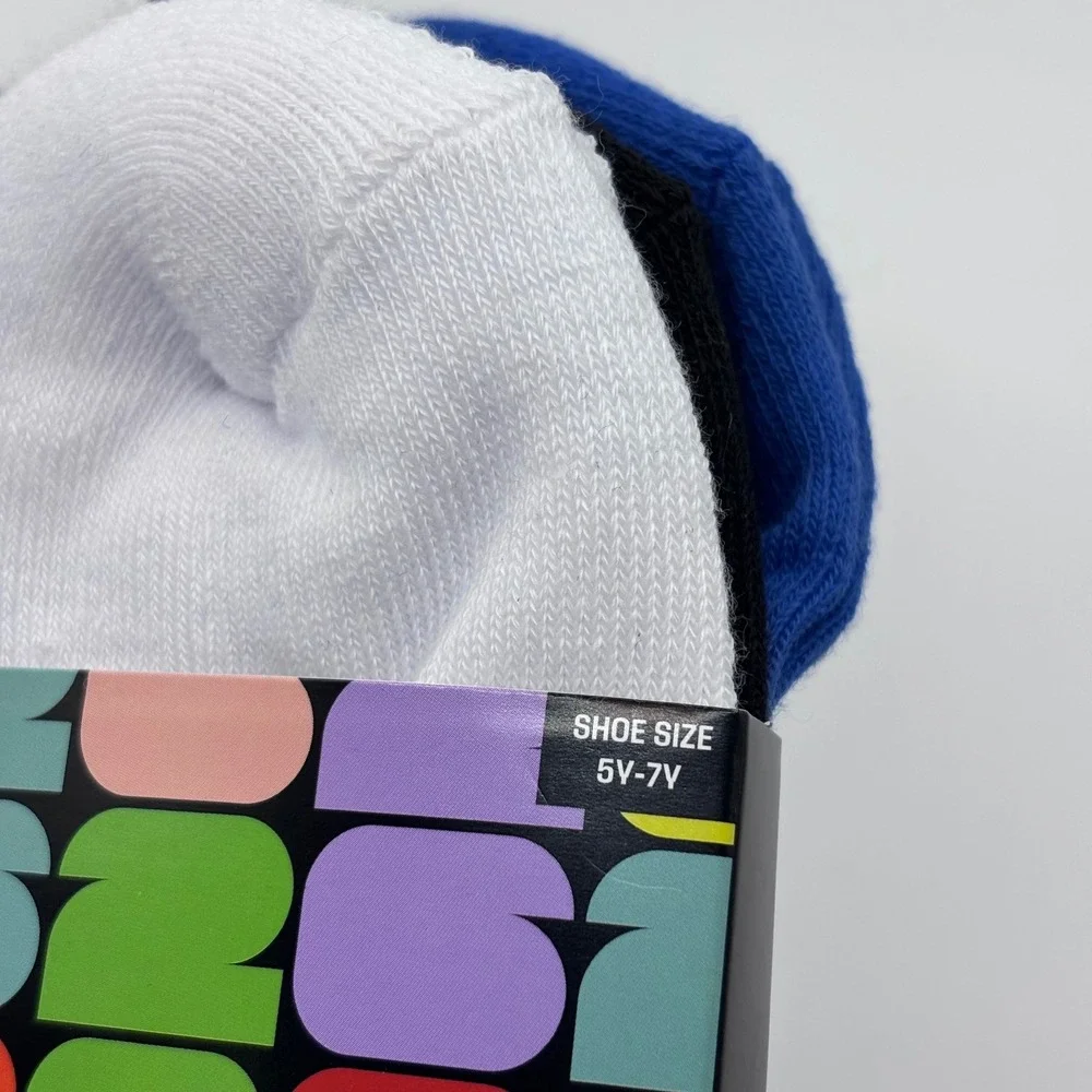 FIFA‎ World Cup 2026 Quarter Socks Youth 5Y-7Y Multi USA 6 Pair Soccer Fan New
